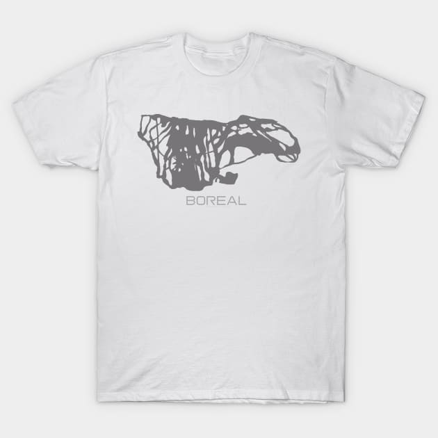 Boreal Resort 3D T-Shirt by Mapsynergy